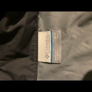 Columbia Rain Jacket - Big and Tall - 3XT